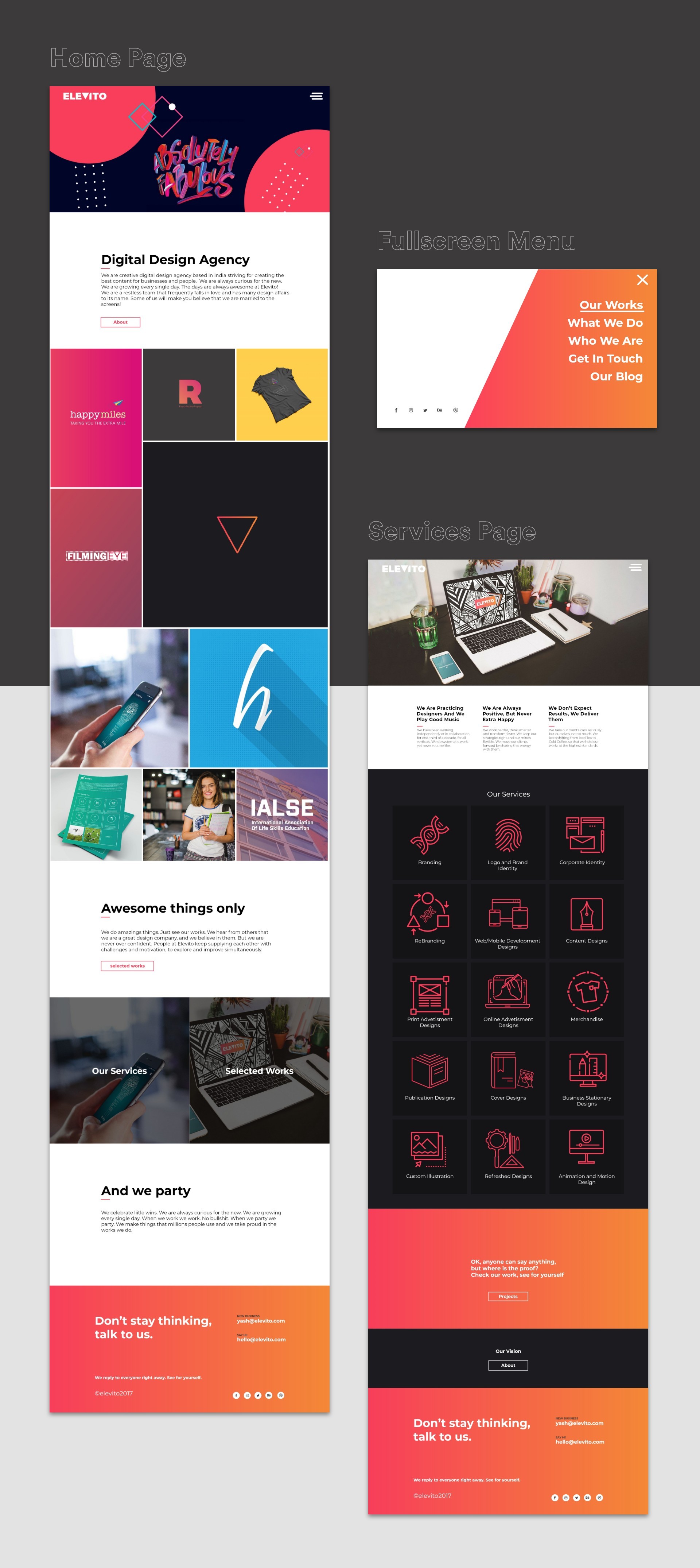 website design